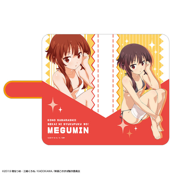 『映画 この素晴らしい世界に祝福を!紅伝説』ブックスタイルスマホケース Mサイズ デザイン01(めぐみん/A)【202405再販】